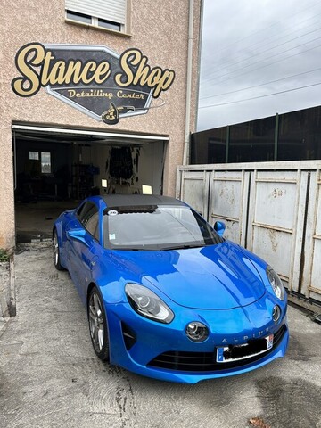 Toit en covering carbone dans notre garage à Alès
